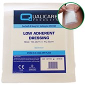Low Adherent Sterile Dressings - Pack 100 (10cm x 10cm)