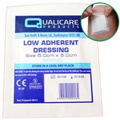 Low Adherent Sterile Dressings - Pack 100 (5cm x 5cm)