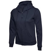 Uneek UC505 Ladies Classic Full Zip Hooded Sweatshirt 300g