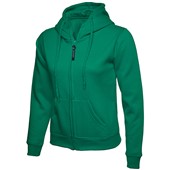 Uneek UC505 Ladies Classic Full Zip Hooded Sweatshirt 300g